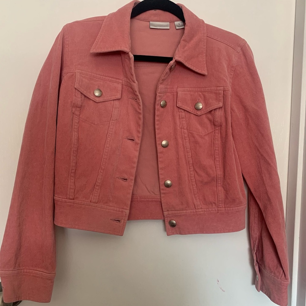 Girls pink jacket (S)